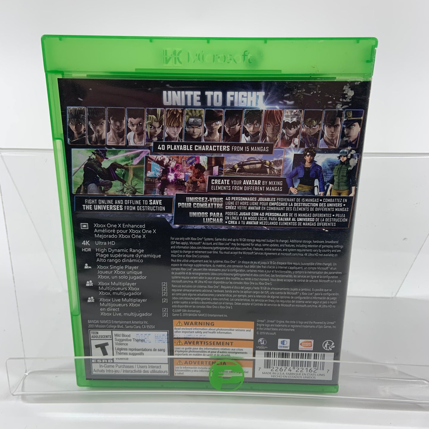 Jump Force (Microsoft Xbox One, 2019)