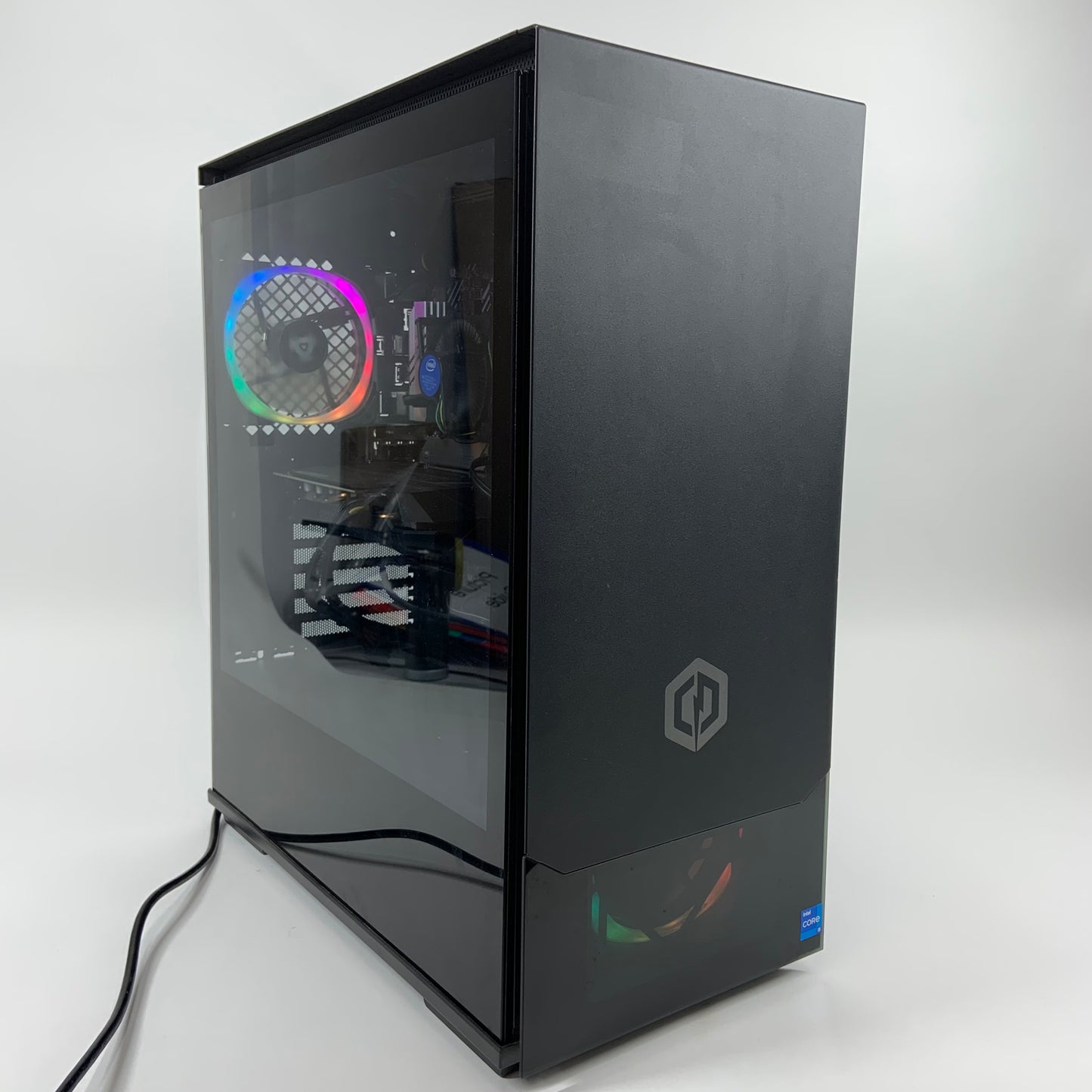 Budget Black RGB Gaming PC i5-11400F 16GB RAM NVIDIA GeForce RTX 2060 1TB SSD