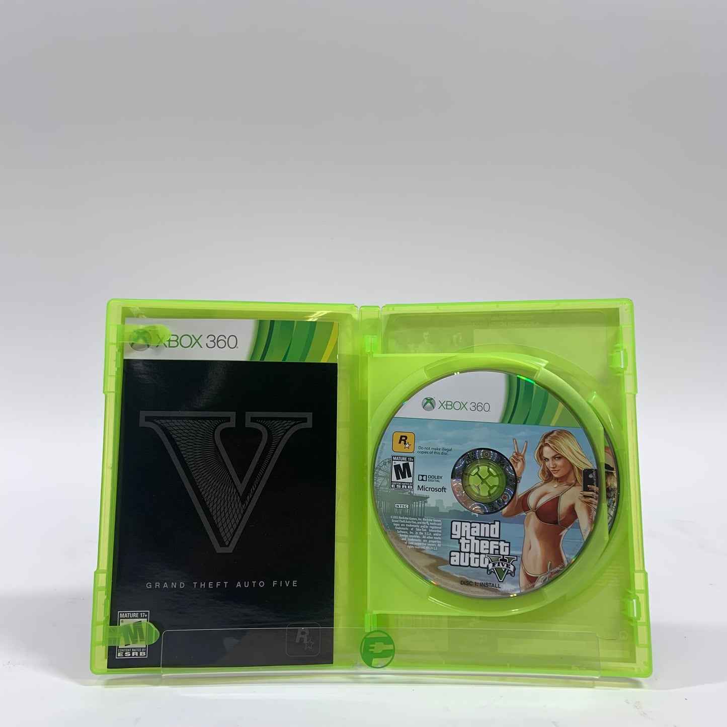 Grand Theft Auto V  (Microsoft Xbox 360,  2013)