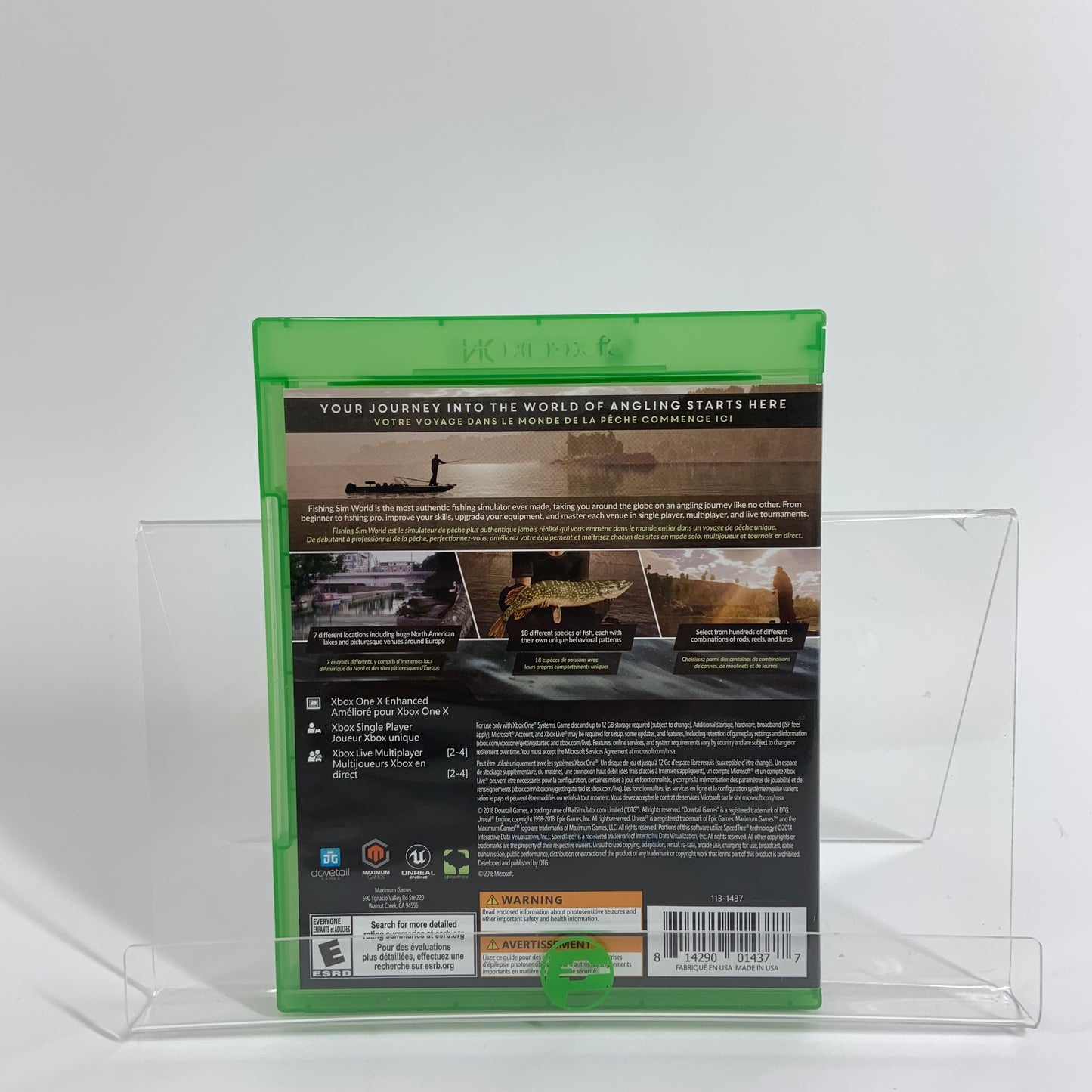 Fishing Sim World (Microsoft Xbox One, 2018)