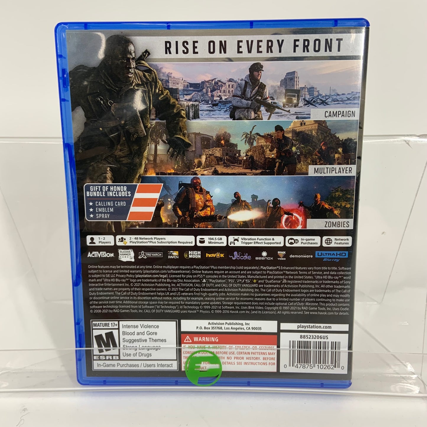 Call of Duty: Vanguard (Sony PlayStation 5 PS5, 2021)
