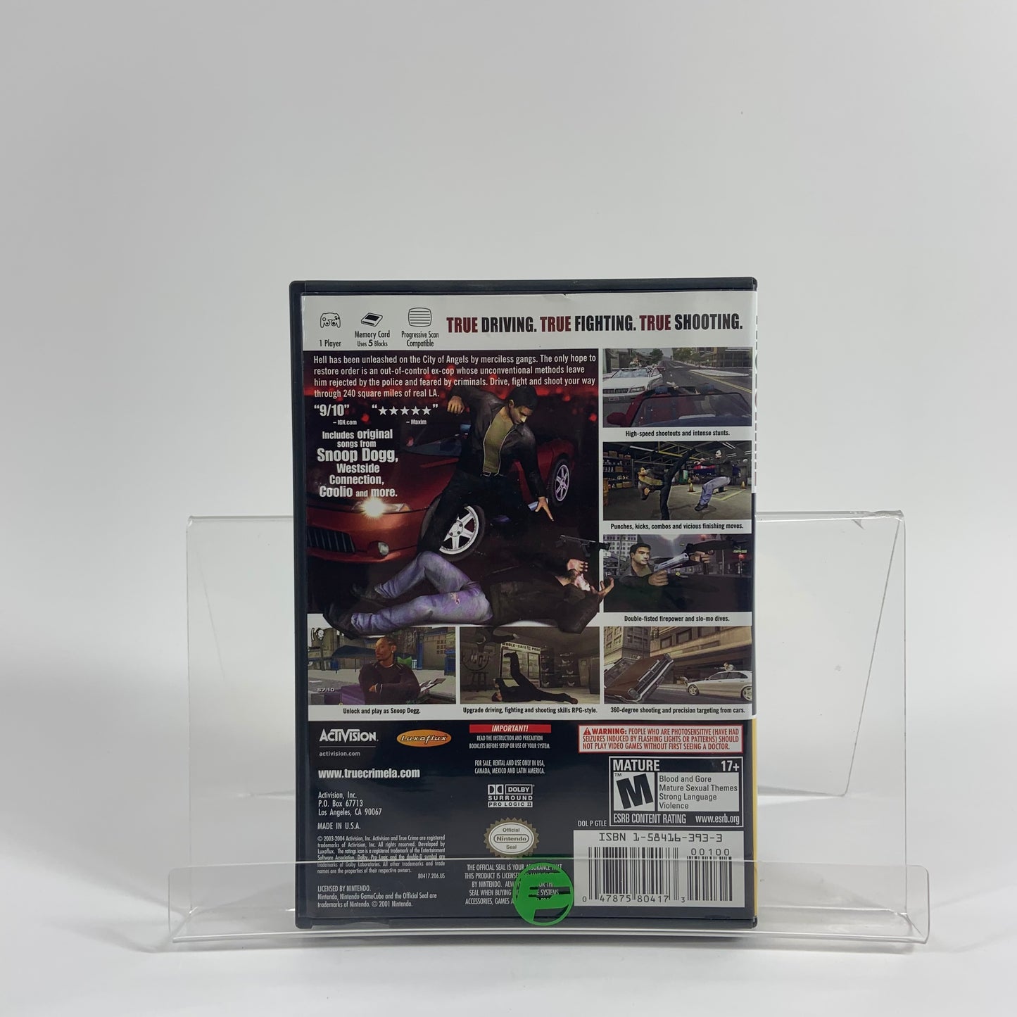 True Crime Streets of LA (Nintendo GameCube, 2003)