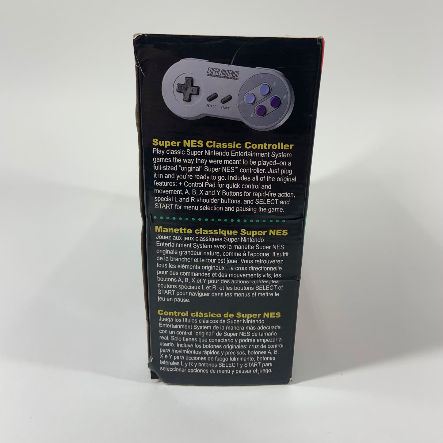 NEW OPEN BOX Super Nintendo SNES Classic Edition Video Game Console CLV-201 Gray