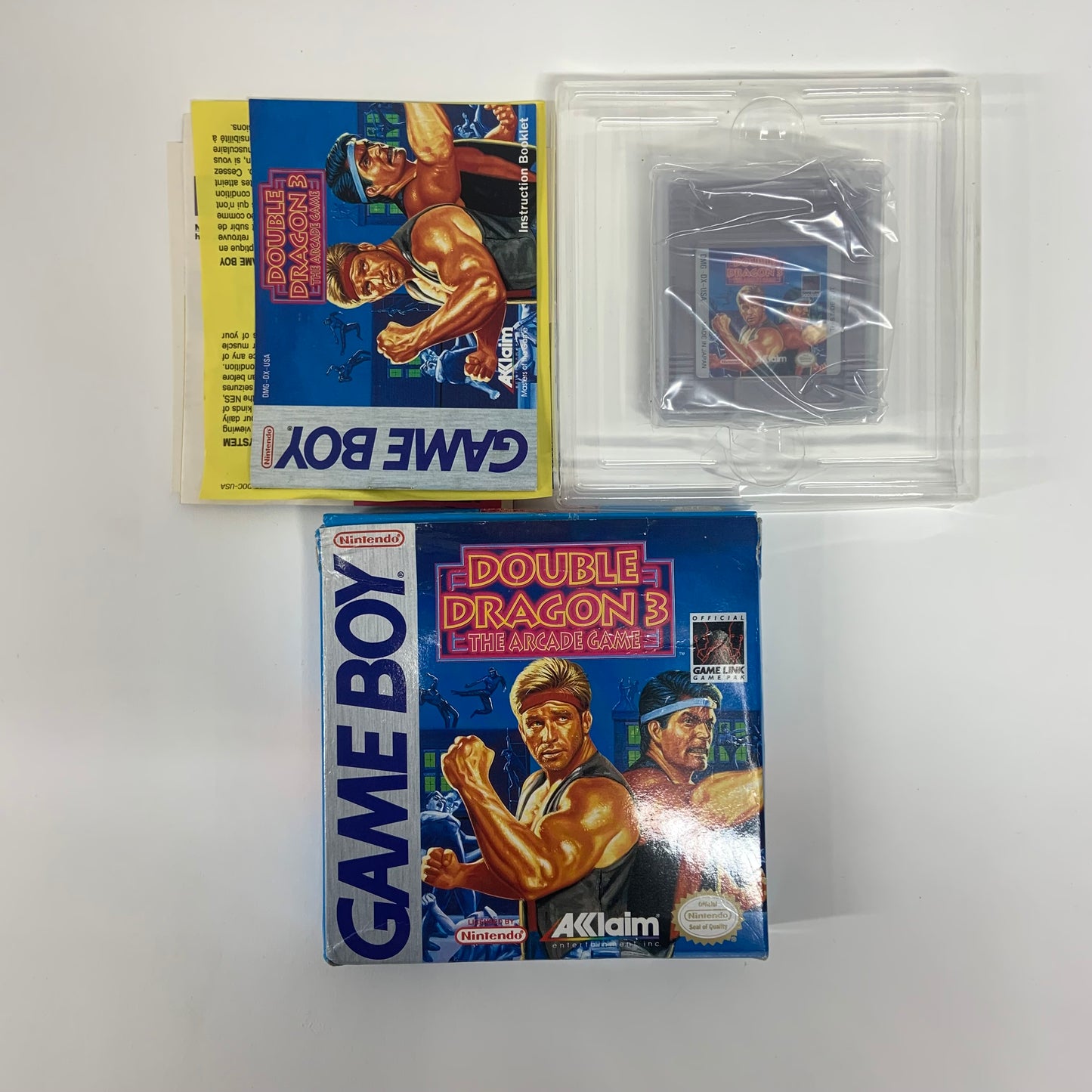 Double Dragon III The Arcade Game (Nintendo GameBoy, 1992)