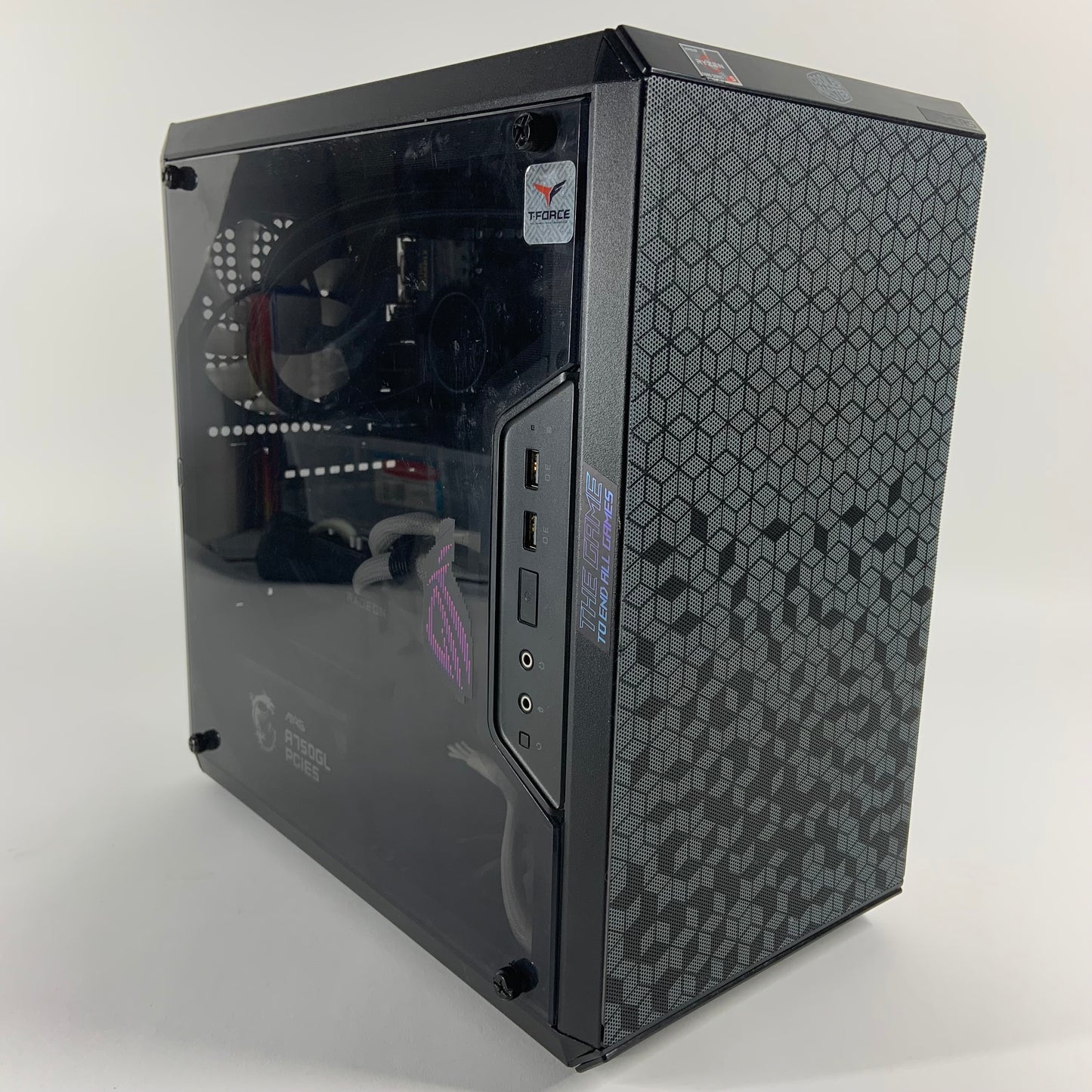 Compact Gaming Radeon RX 7600 XT AMD Ryzen 5 5600 3.50GHz 16GB RAM 1TB SSD