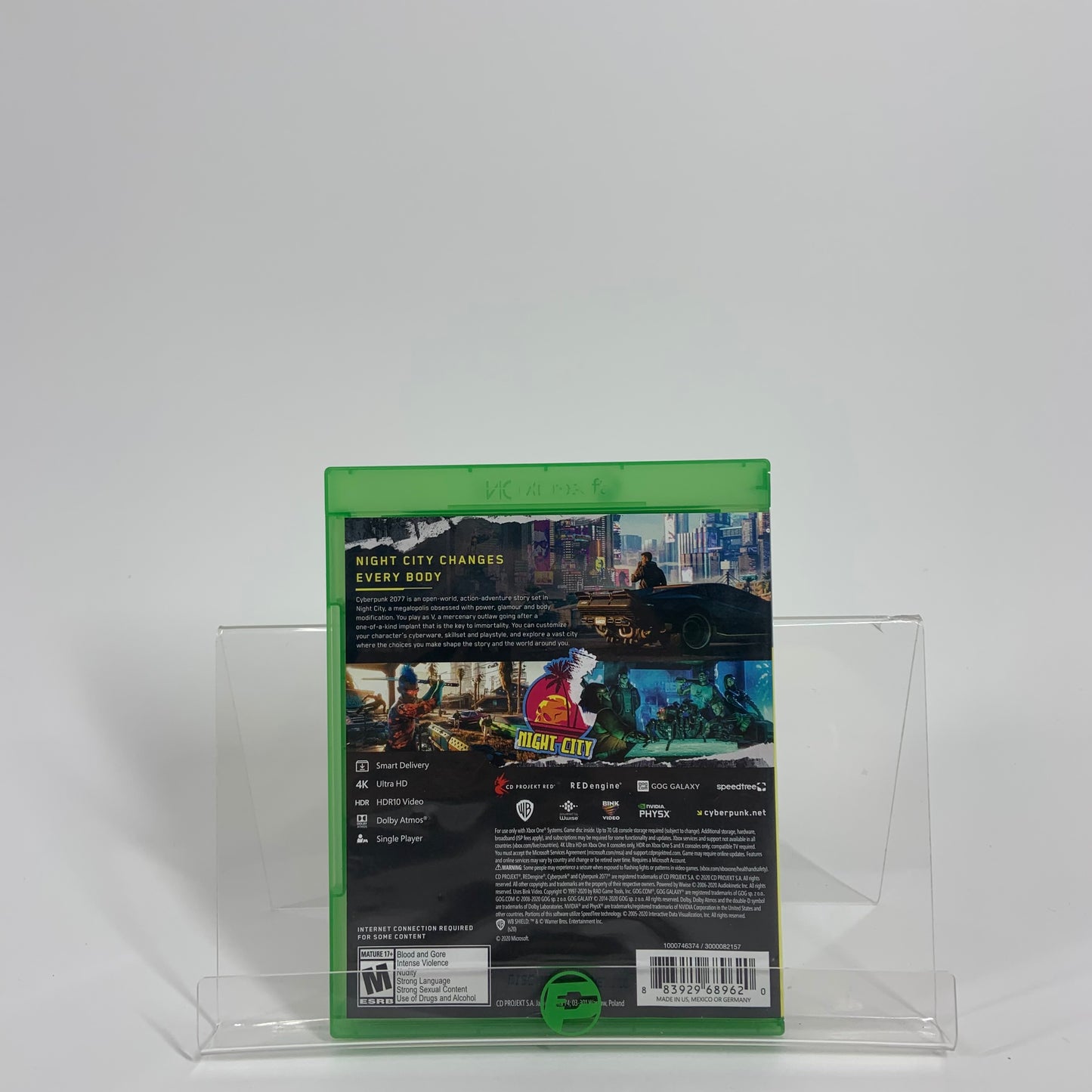 Cyberpunk 2077 (Microsoft Xbox One, 2020)