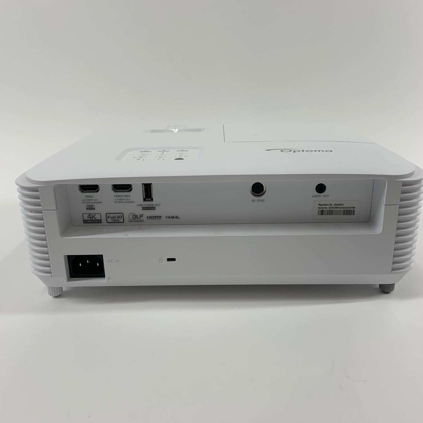 Optoma DLP Projector 1920 x 1080 3,600 Lumens Short Throw Projector VDHDNTH