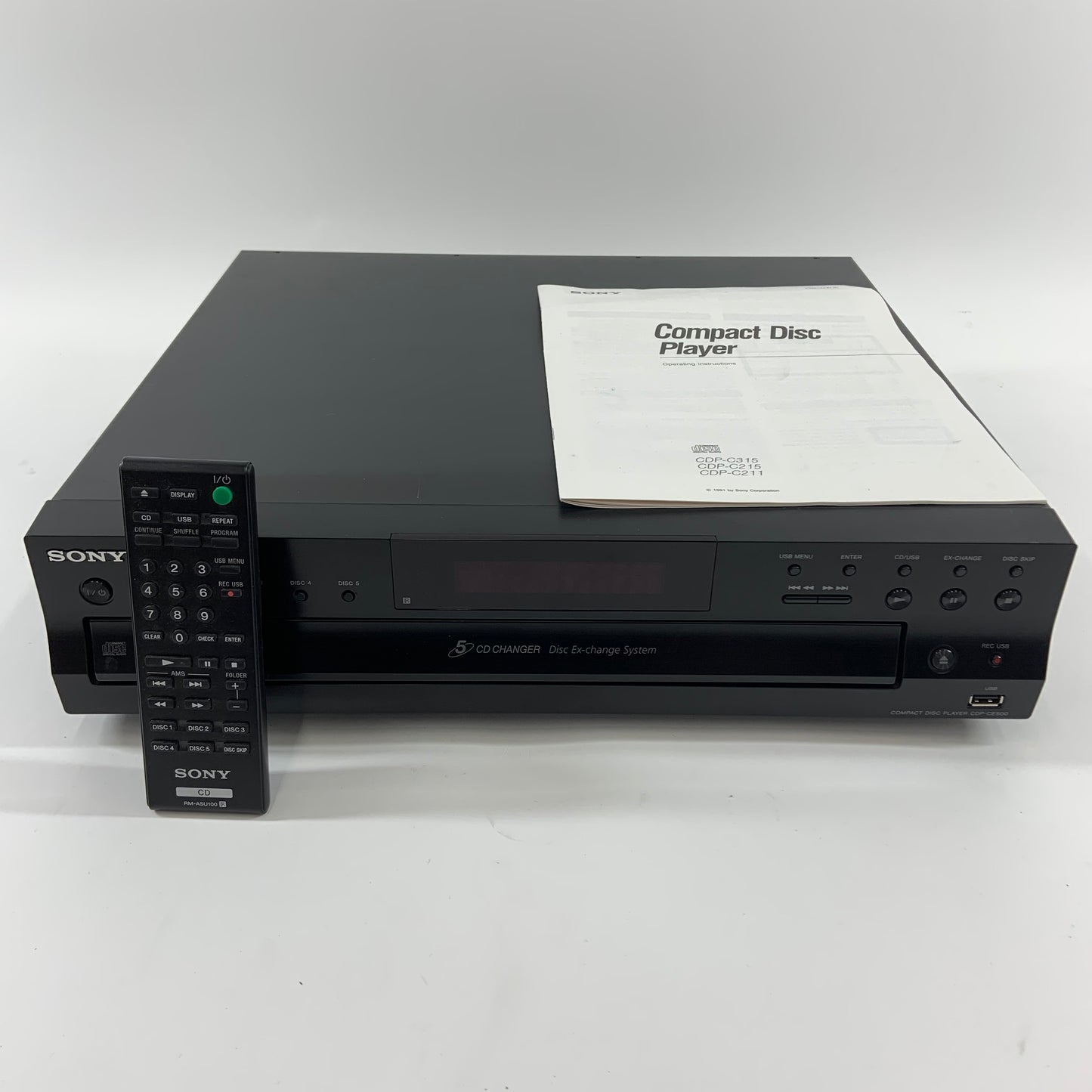 Sony Compact Disc Player CDP-CE500