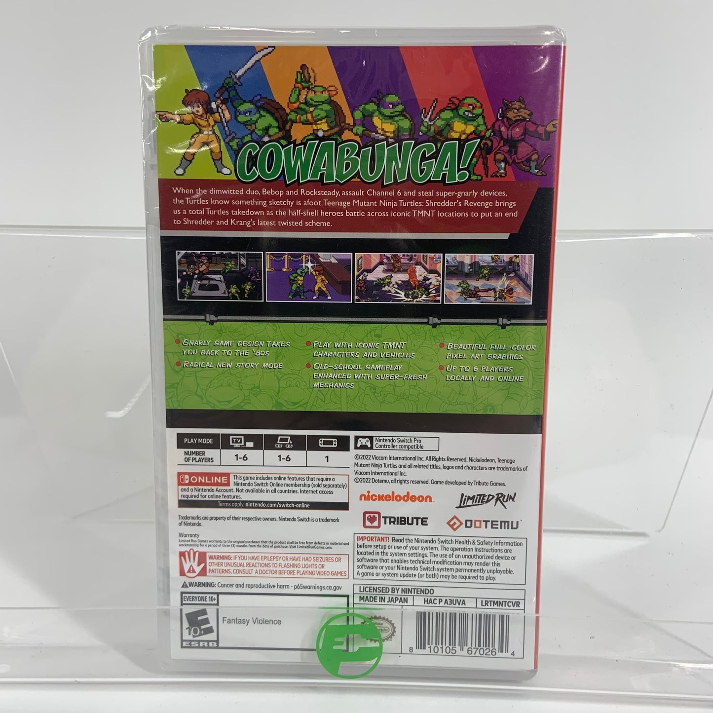 New Teenage Mutant Ninja Turtles: Shredder's Revenge (Nintendo Switch, 2022)