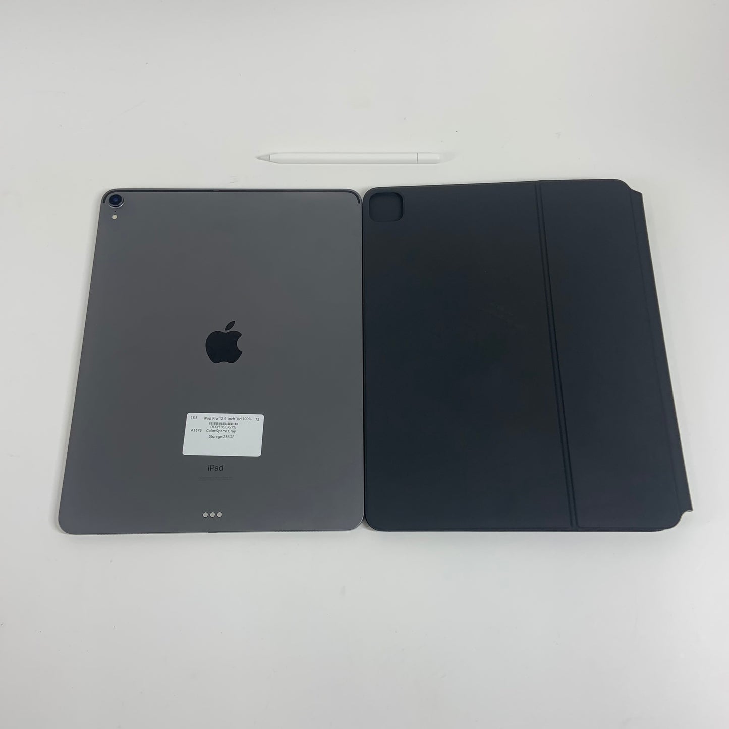 WiFi Only Apple iPad Pro 12.9" 3rd Gen 256GB Space Gray MTFL2LL/A BUNDLE