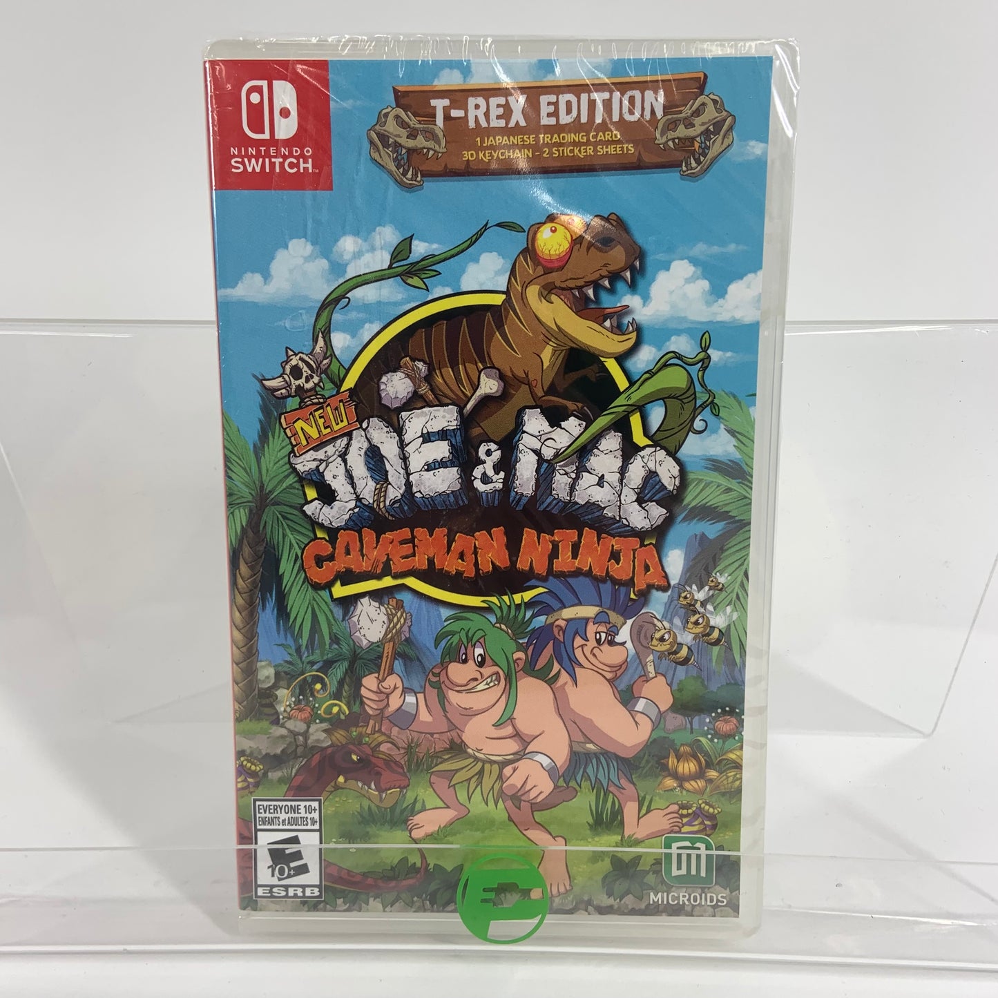 NEW SEALED New Joe & Mac: Caveman Ninja (Nintendo Switch, 2022)