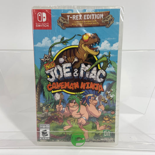 NEW SEALED New Joe & Mac: Caveman Ninja (Nintendo Switch, 2022)