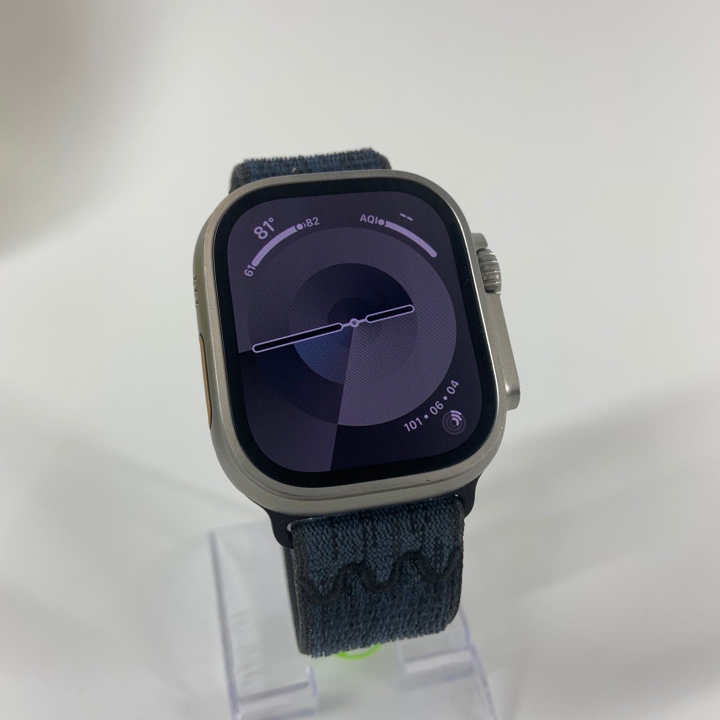 Unlocked Apple Watch Ultra 2 49MM Natural Titanium Blue Sport Loop MX4D3LW/A