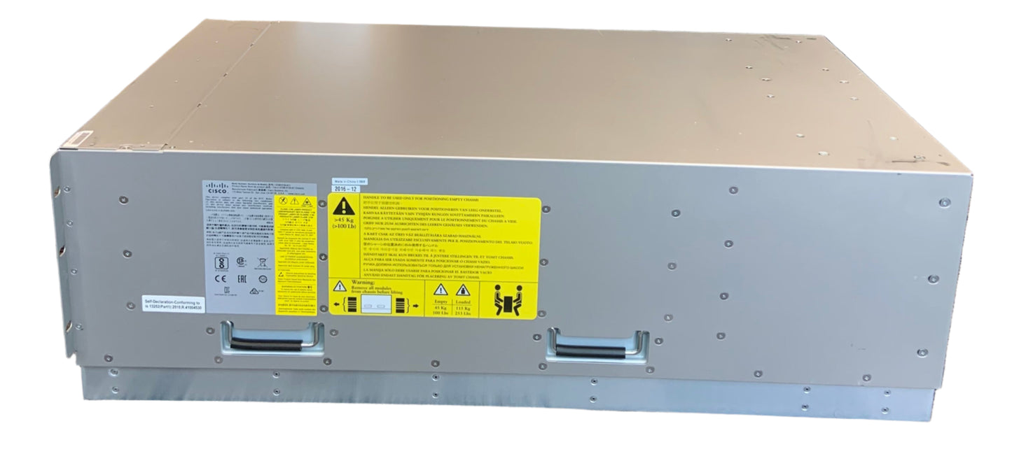 Cisco UCS 5108 Blade Server AC Chassis With Power Supplies And Net Cards