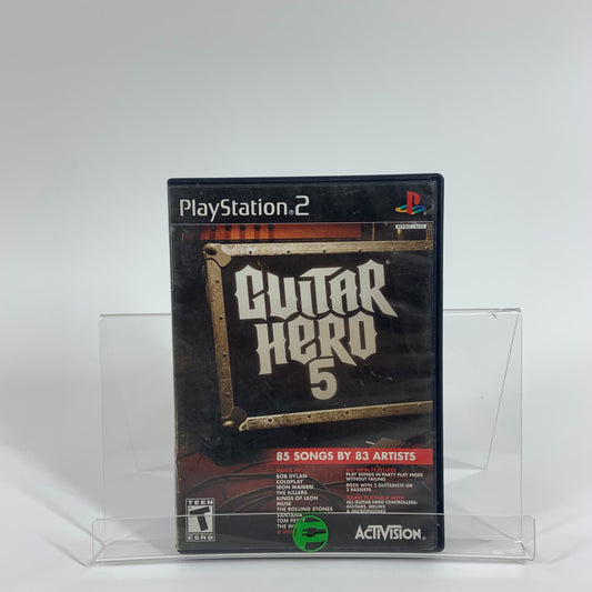 Guitar Hero 5 (Sony PlayStation 2 PS2, 2009)