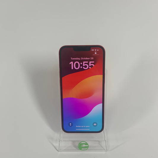 Unlocked Apple iPhone 13 128GB 17.1.1 Red MLMQ3LL/A