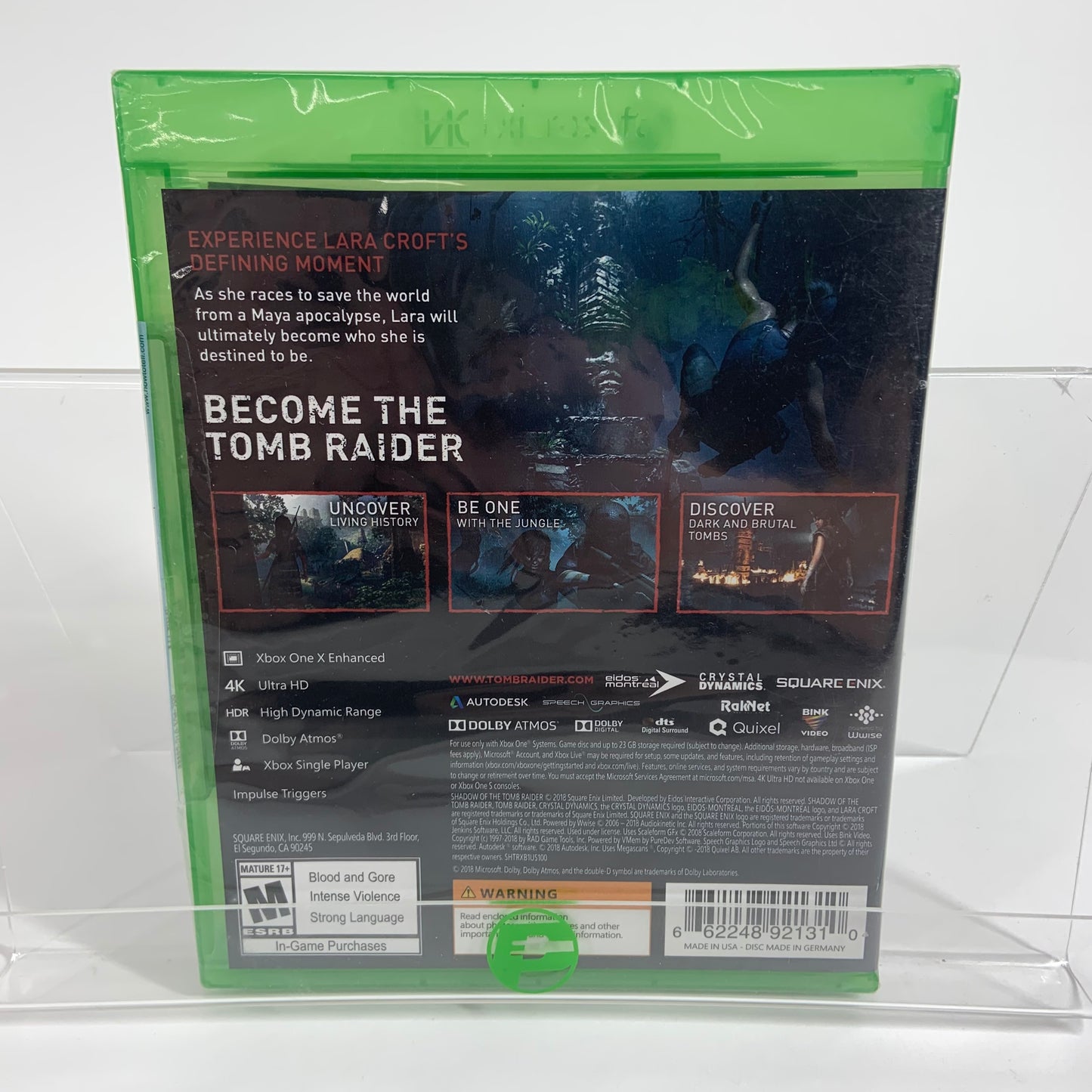 New Shadow of The Tomb Raider (Microsoft Xbox One, 2018)