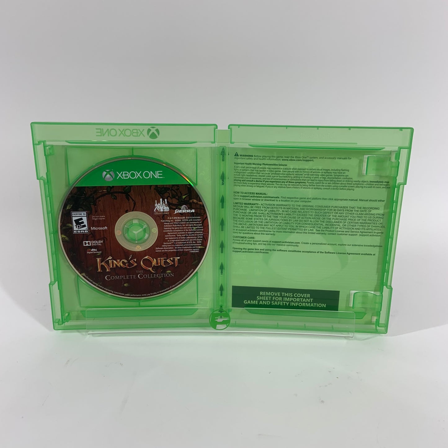 King's Quest The Complete Collection (Microsoft Xbox One, 2016)