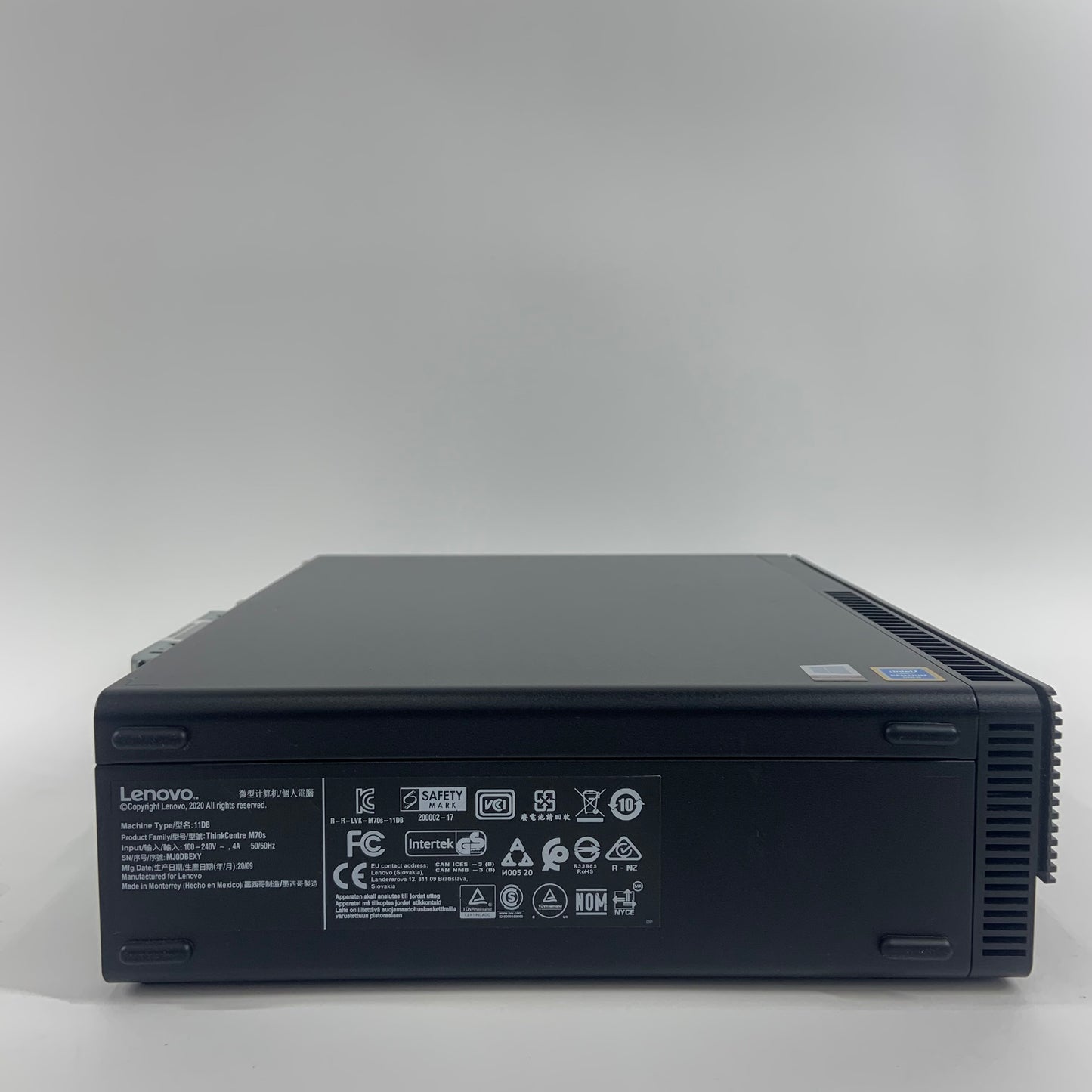 Lenovo ThinkCentre M70S Pentium Gold G6400 4.00GHz 8GB RAM 256GB SSD