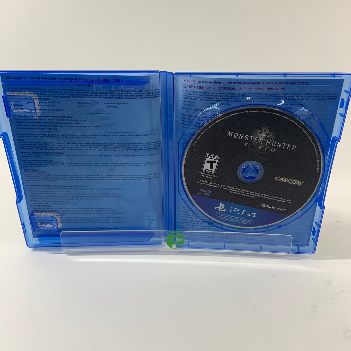 Monster Hunter: World (Sony PlayStation 4 PS4, 2018)