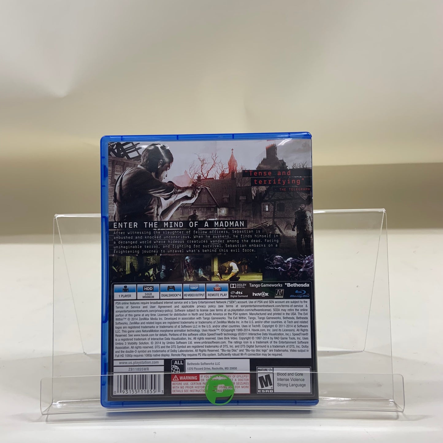 The Evil Within (Sony PlayStation 4 PS4, 2014)