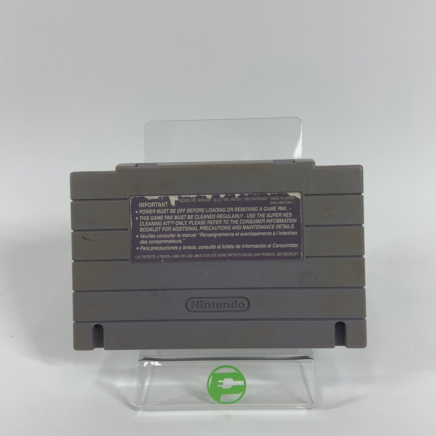 Mortal Kombat (Super Nintendo SNES, 1993)