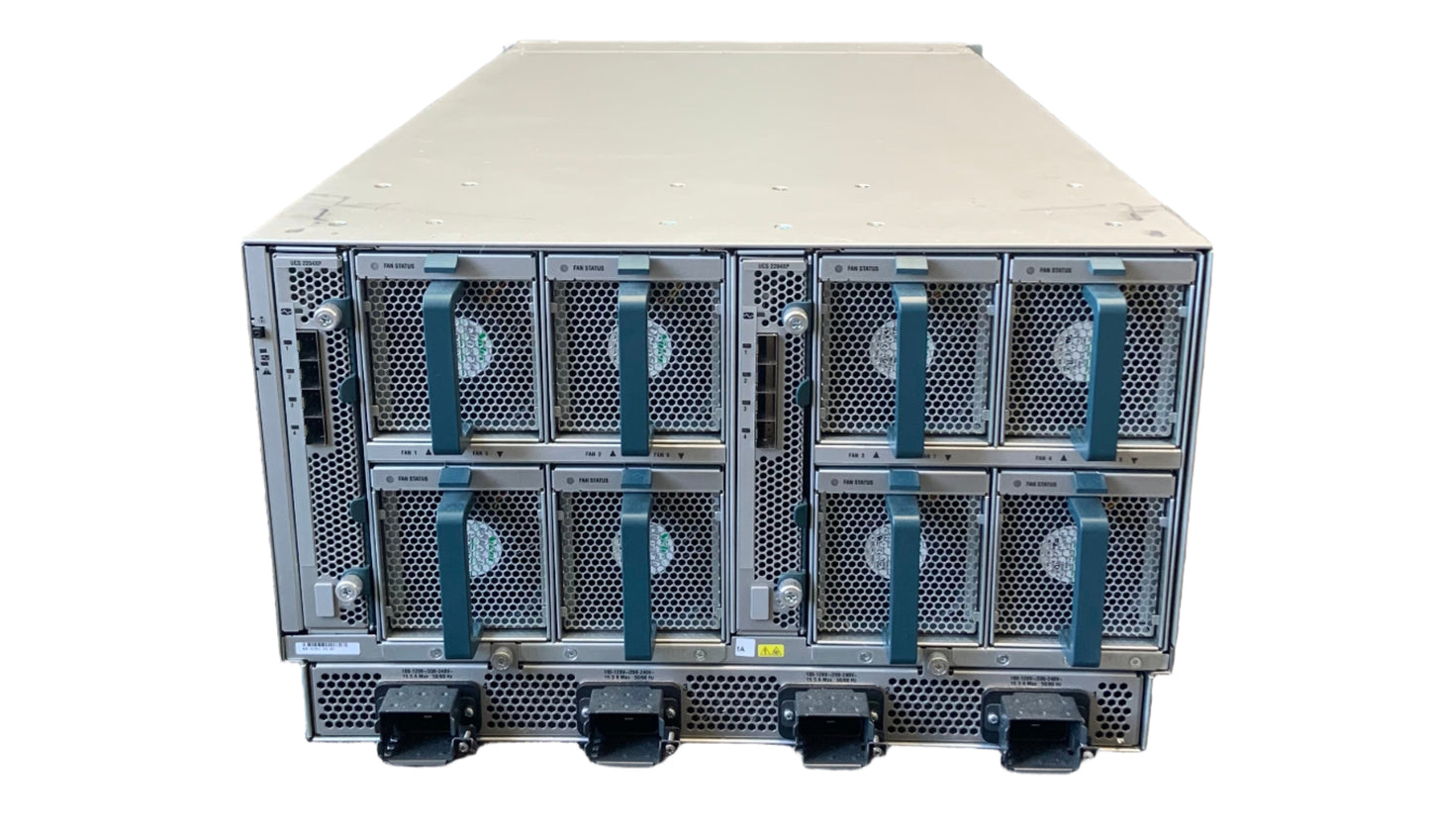 Cisco UCS 5108 Blade Server AC Chassis With Power Supplies And Net Cards
