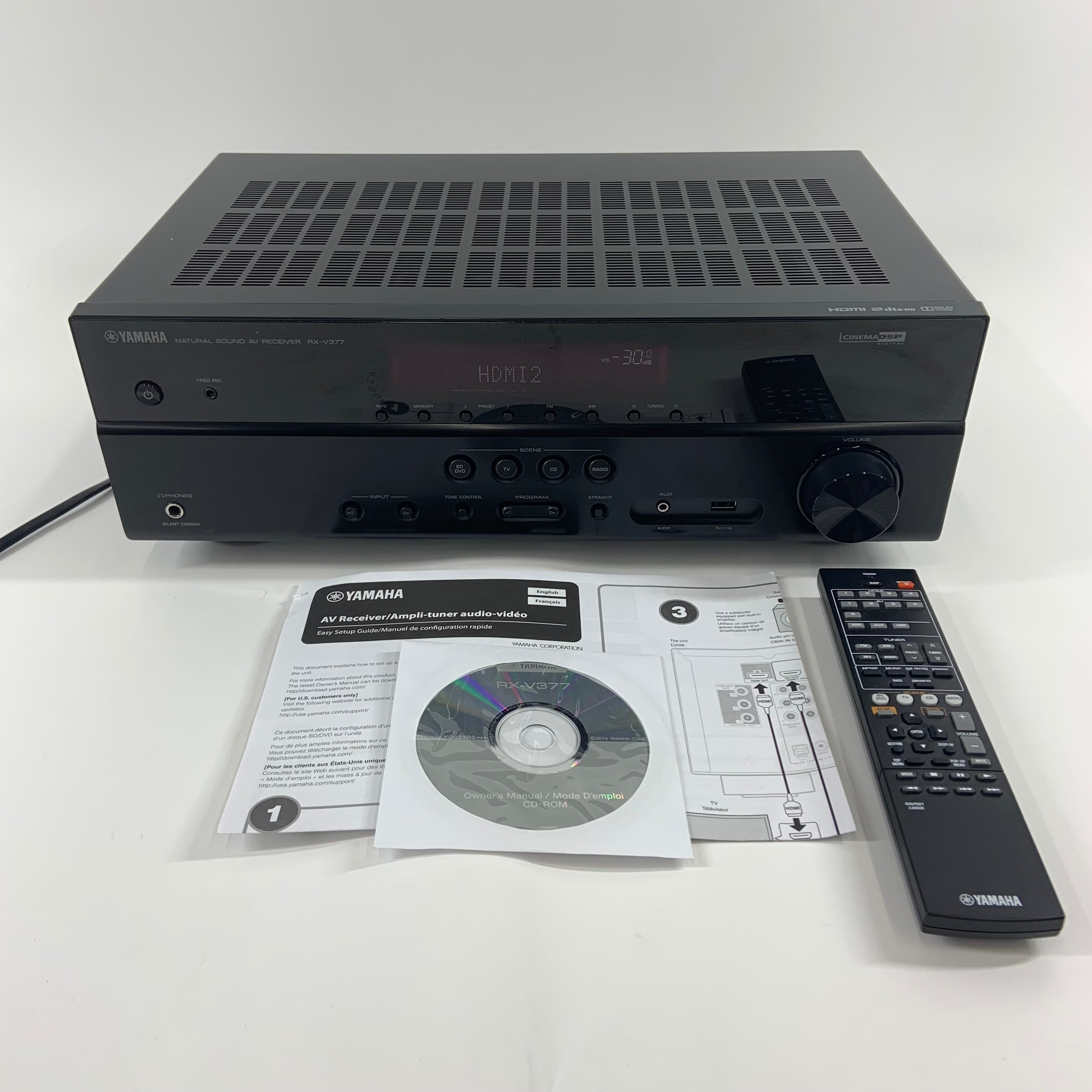 YAMAHA RX-V377 AVレシーバー