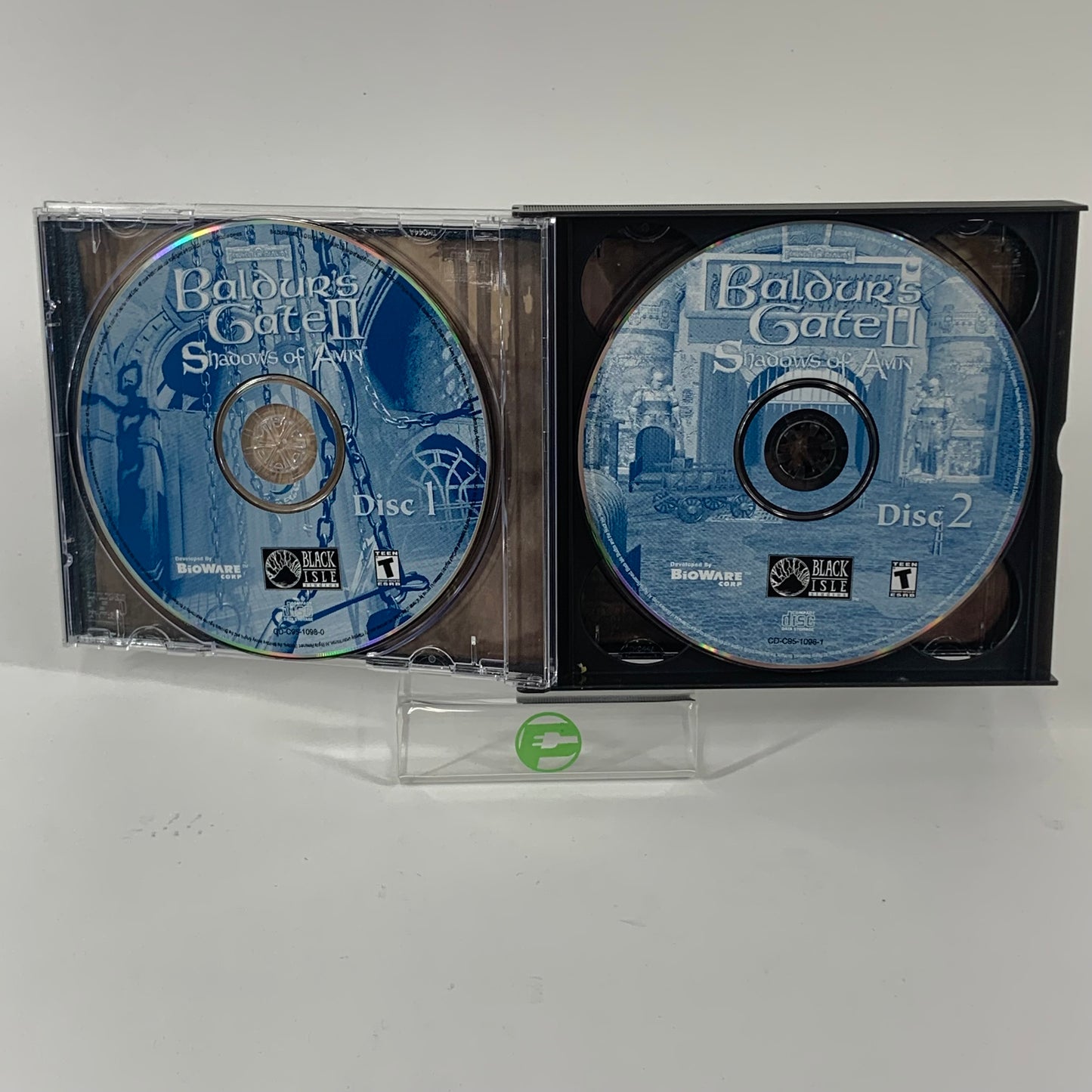 Baldur's Gate II: Shadows of Amn (PC, 2000) with Manual