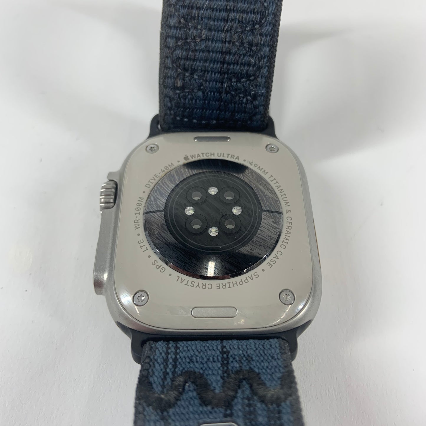 Unlocked Apple Watch Ultra 2 49MM Natural Titanium Blue Sport Loop MX4D3LW/A
