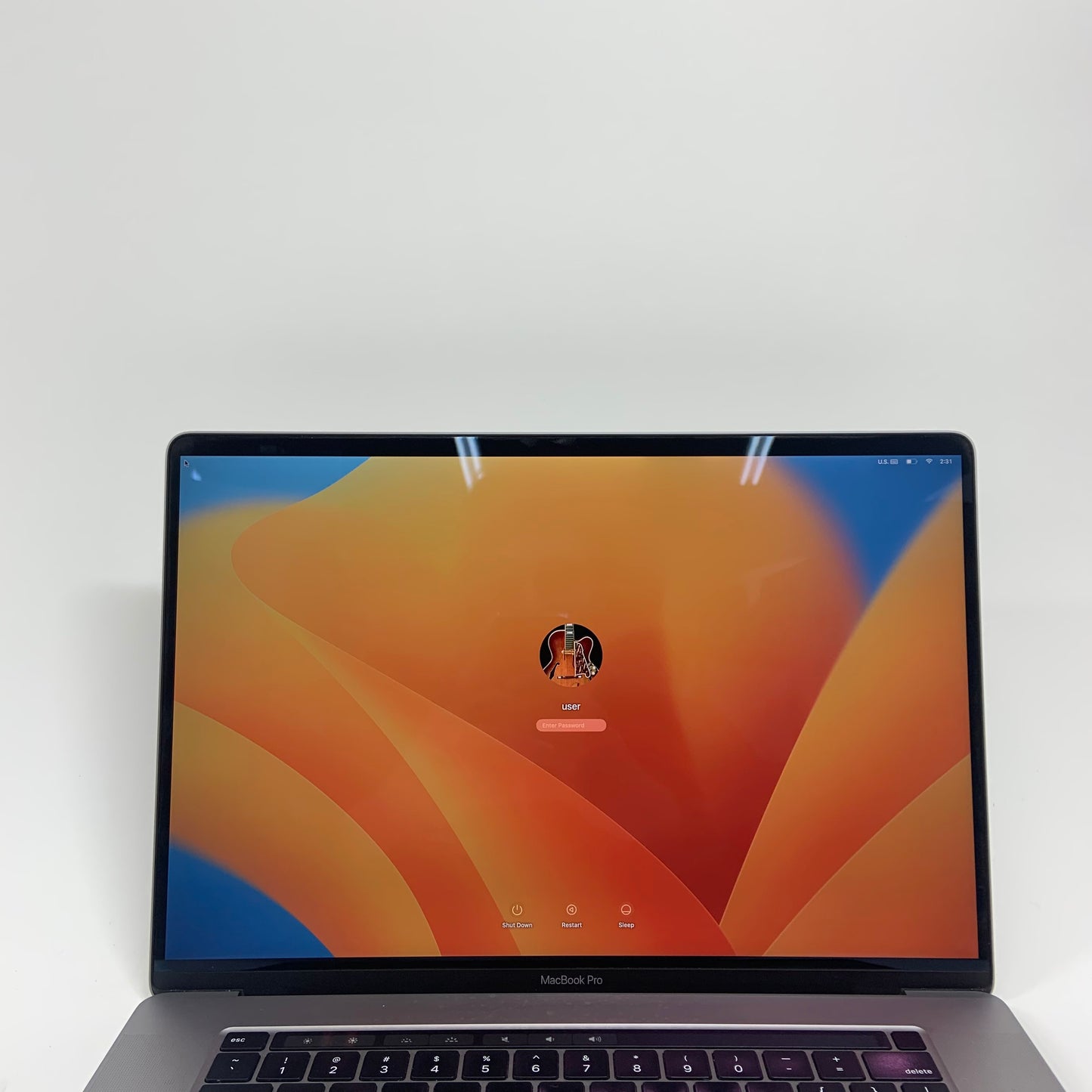 2019 Apple MacBook Pro 16" i7 2.6GHz 16GB RAM 512GB SSD Space Gray A2141