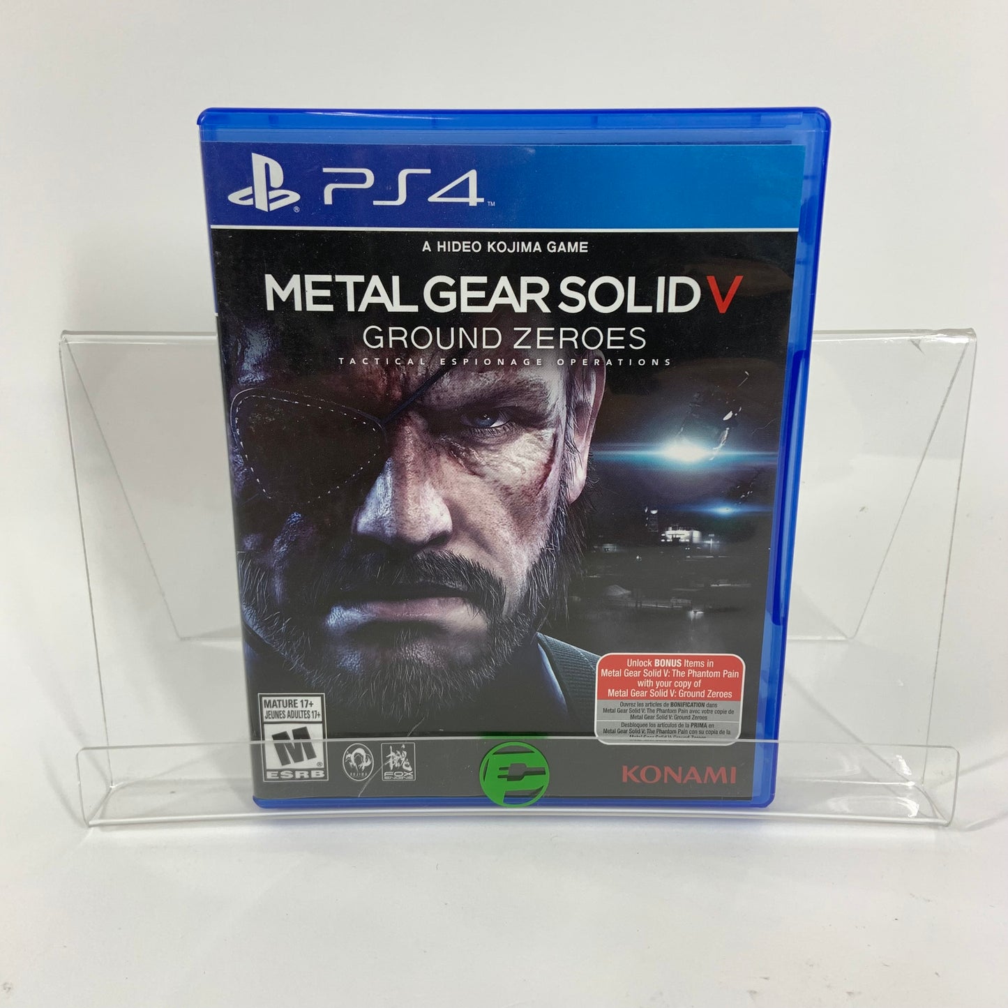 Metal Gear Solid V: Ground Zeroes (Sony PlayStation 4 PS4, 2014)