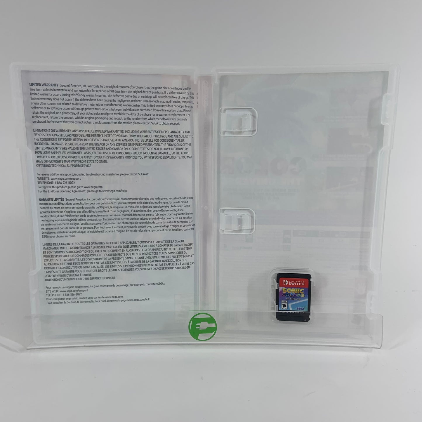 Sonic Colors Ultimate (Nintendo Switch, 2021)