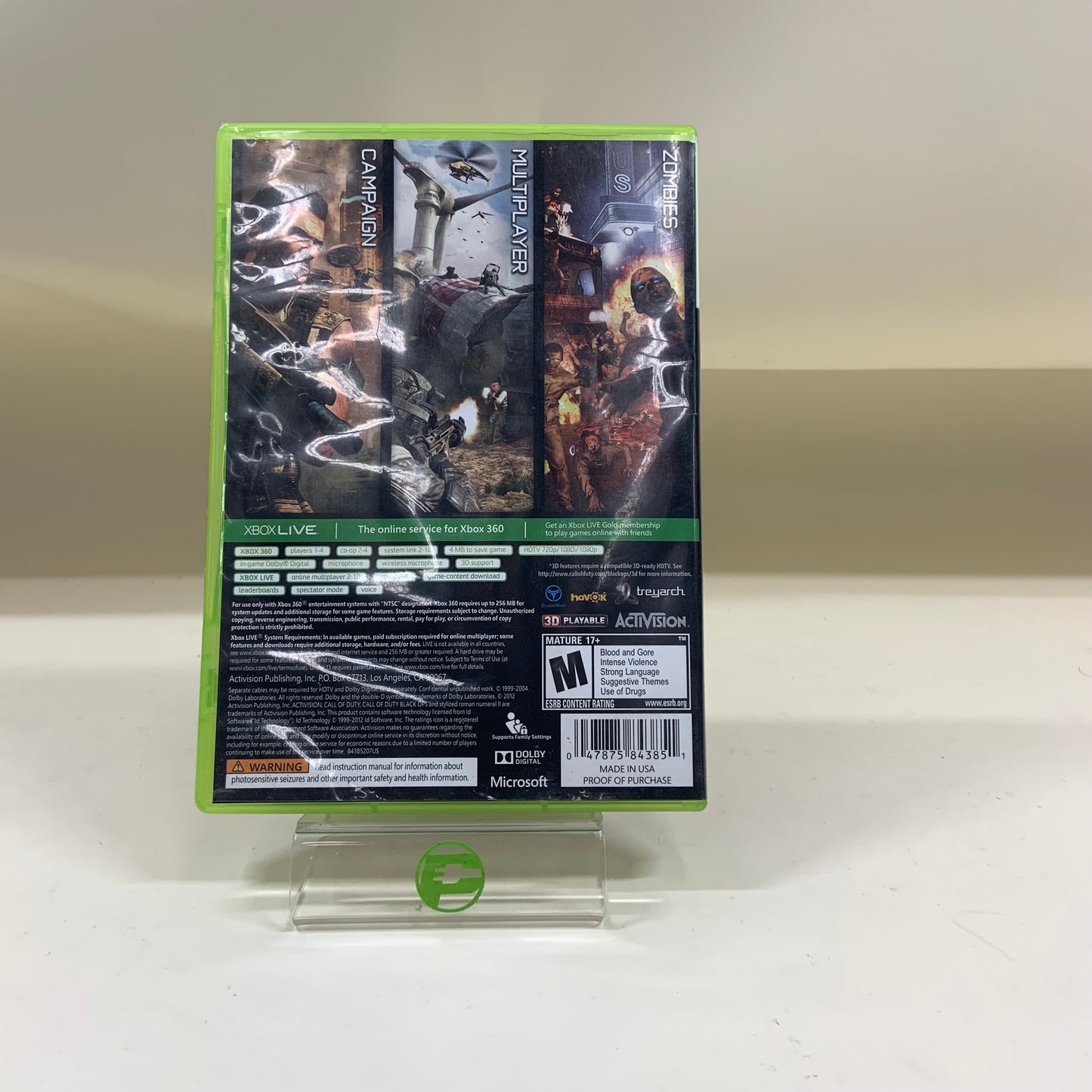Call of Duty Black Ops II (Microsoft Xbox 360, 2012)