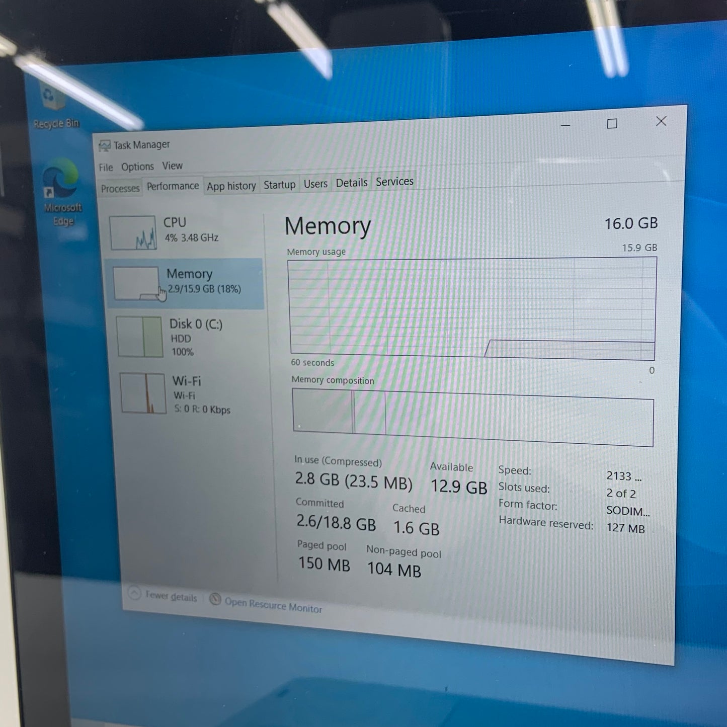 HP Envy X360 M6 15.6" i7-7500U 2.9GHz 16GB RAM 1TB HDD