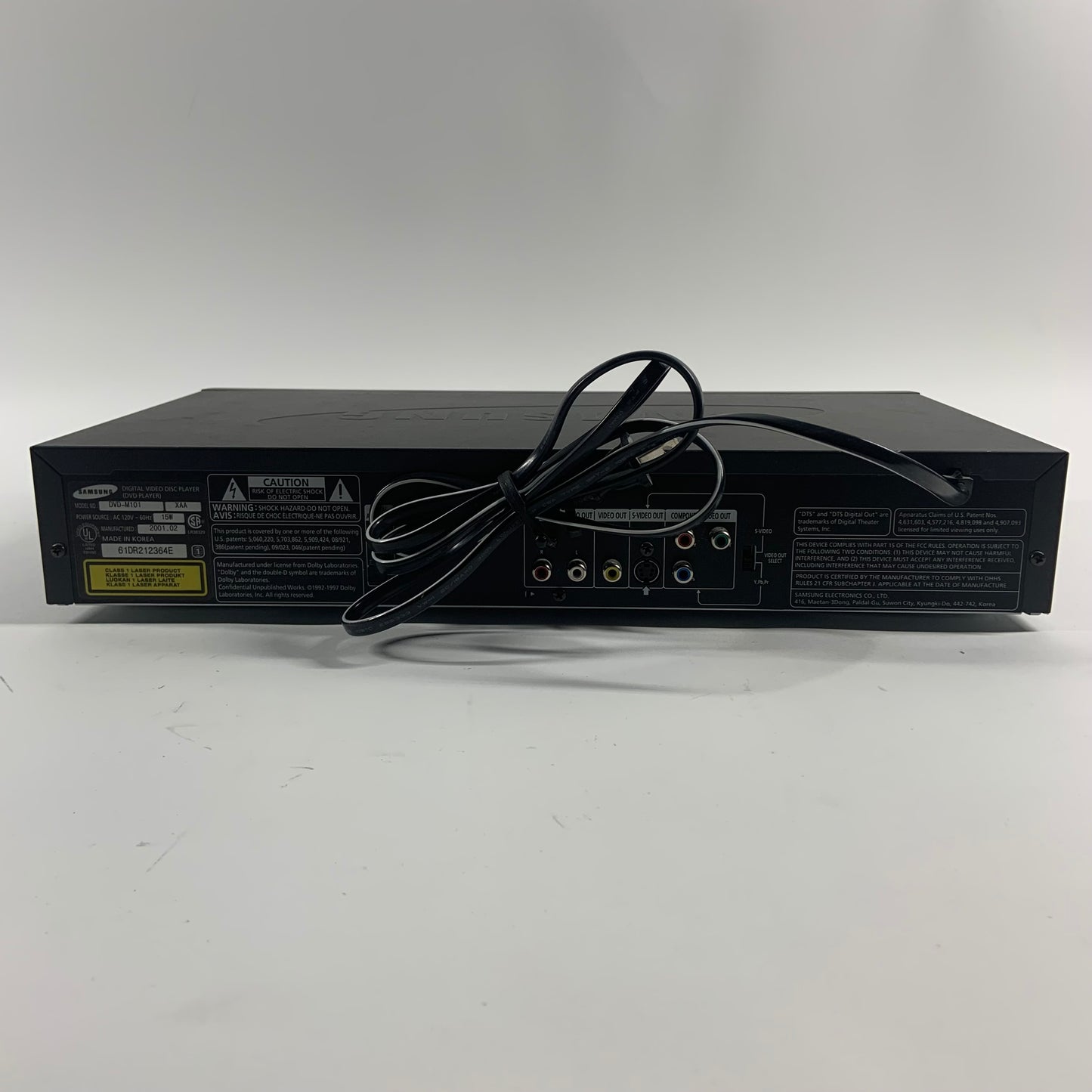 Samsung DVD-M101 DVD Player