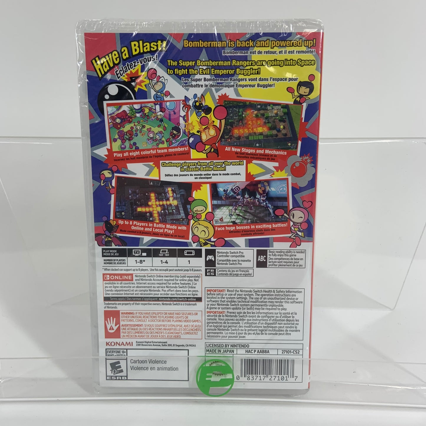 New Super Bomberman R (Nintendo Switch, 2017)