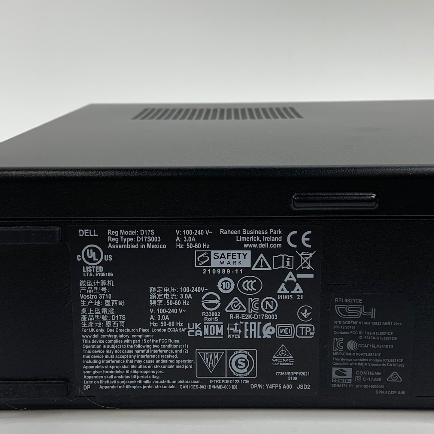 Dell Vostro 3710 i5-12400 2.50GHz 8GB RAM 256GB SSD WIN 11 PRO