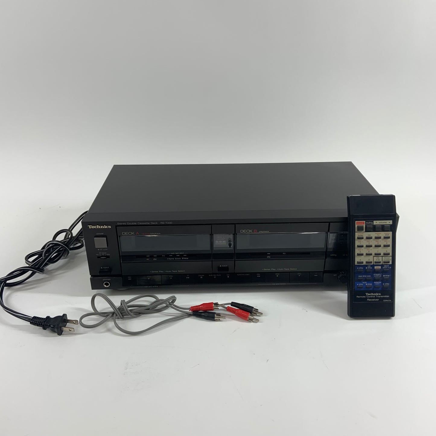 Technics RS-T230 Stereo Double Cassette Deck Player
