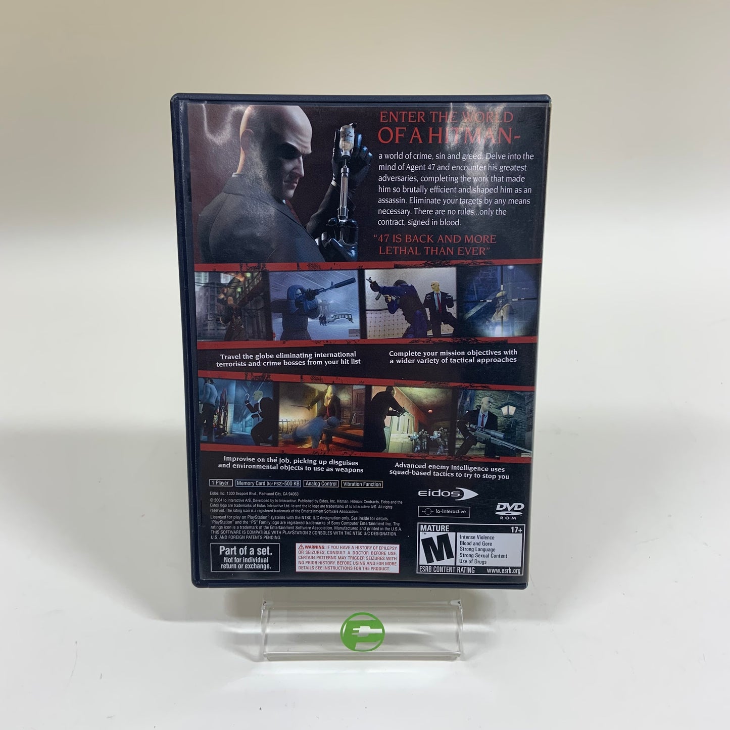 Hitman Contracts (Sony PlayStation 2 PS2, 2004)