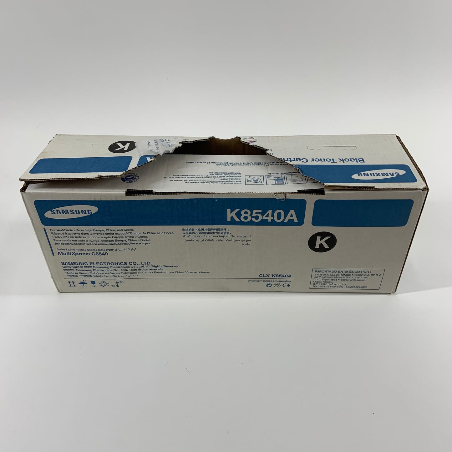 New Samsung K8540A Black Toner Cartridge