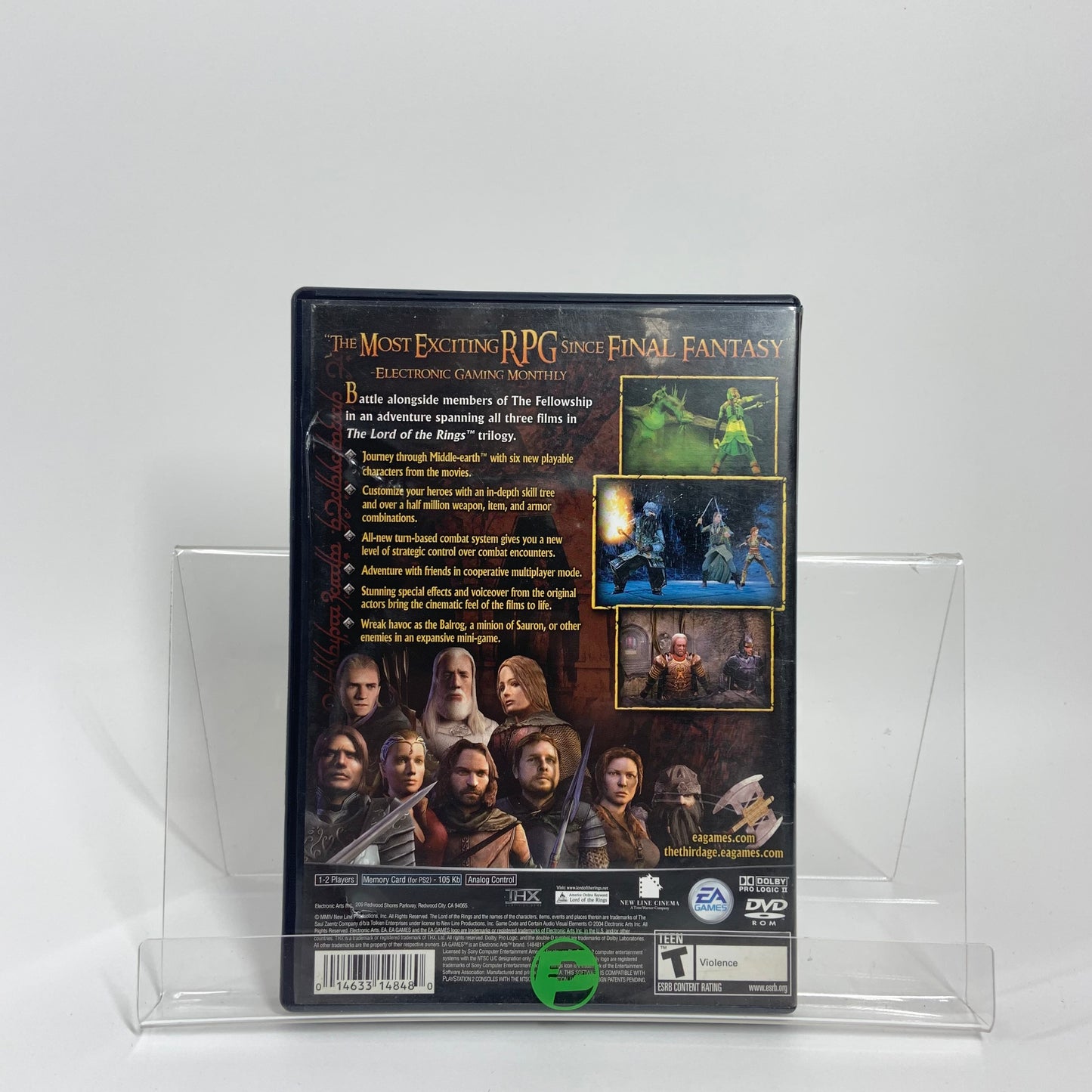 Lord of the Rings: The Third Age (Sony PlayStation 2 PS2, 2004)