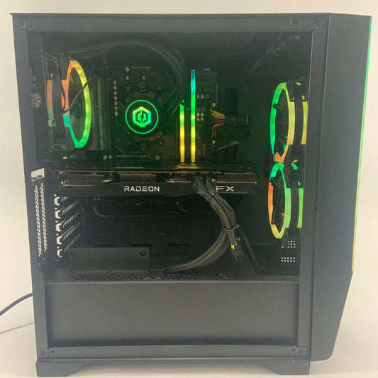 Liquid Cooled AMD Ryzen 7 3TB Storage Radeon RX 6700 XT 32GB RAM RGB Gaming PC