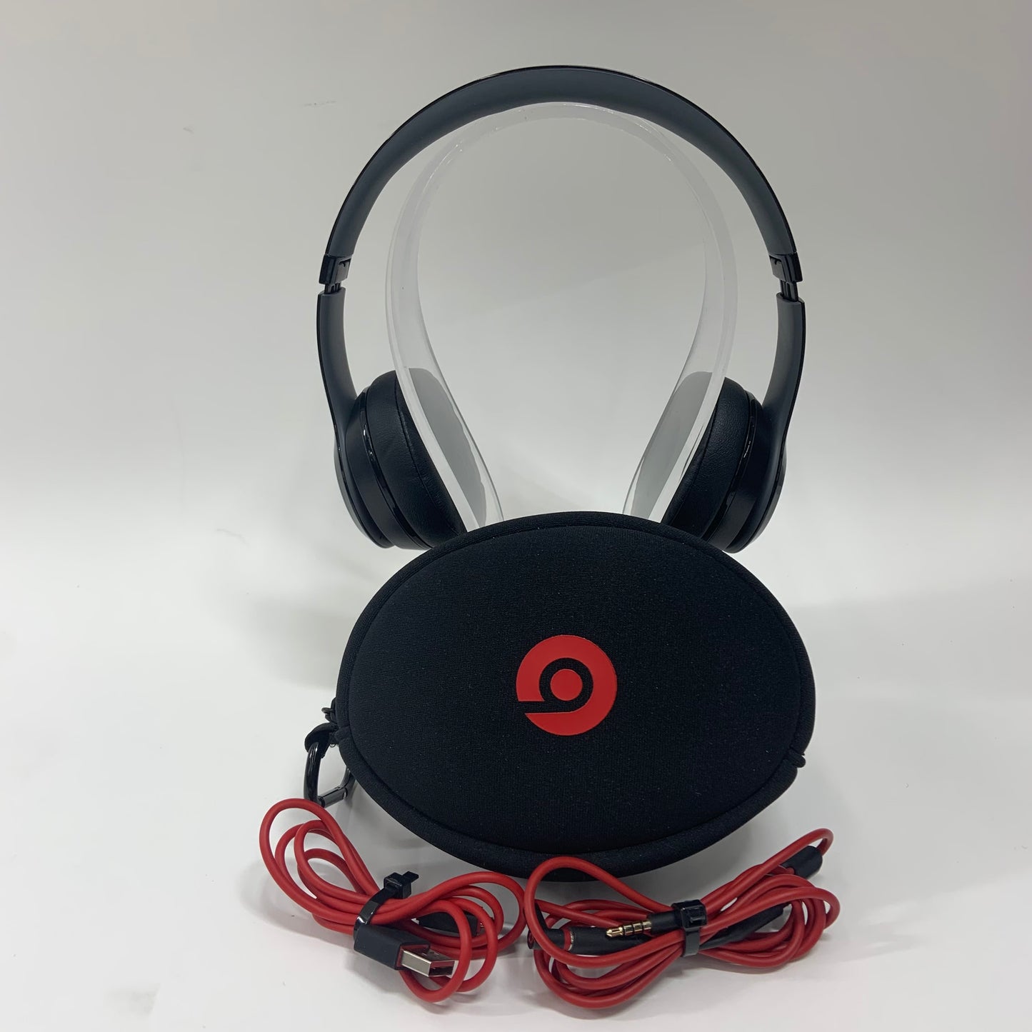 Beats Solo2 Wireless On-Ear Bluetooth Headphones Black/Red B0534