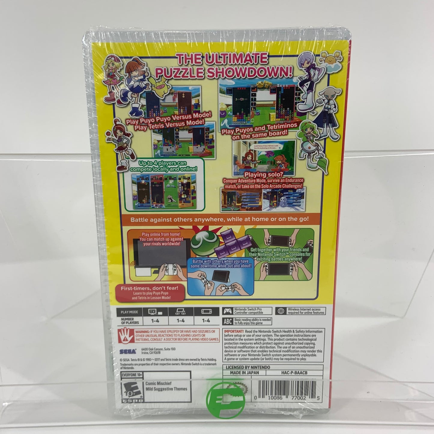 New Puyo Puyo Tetris (Nintendo Switch, 2017)