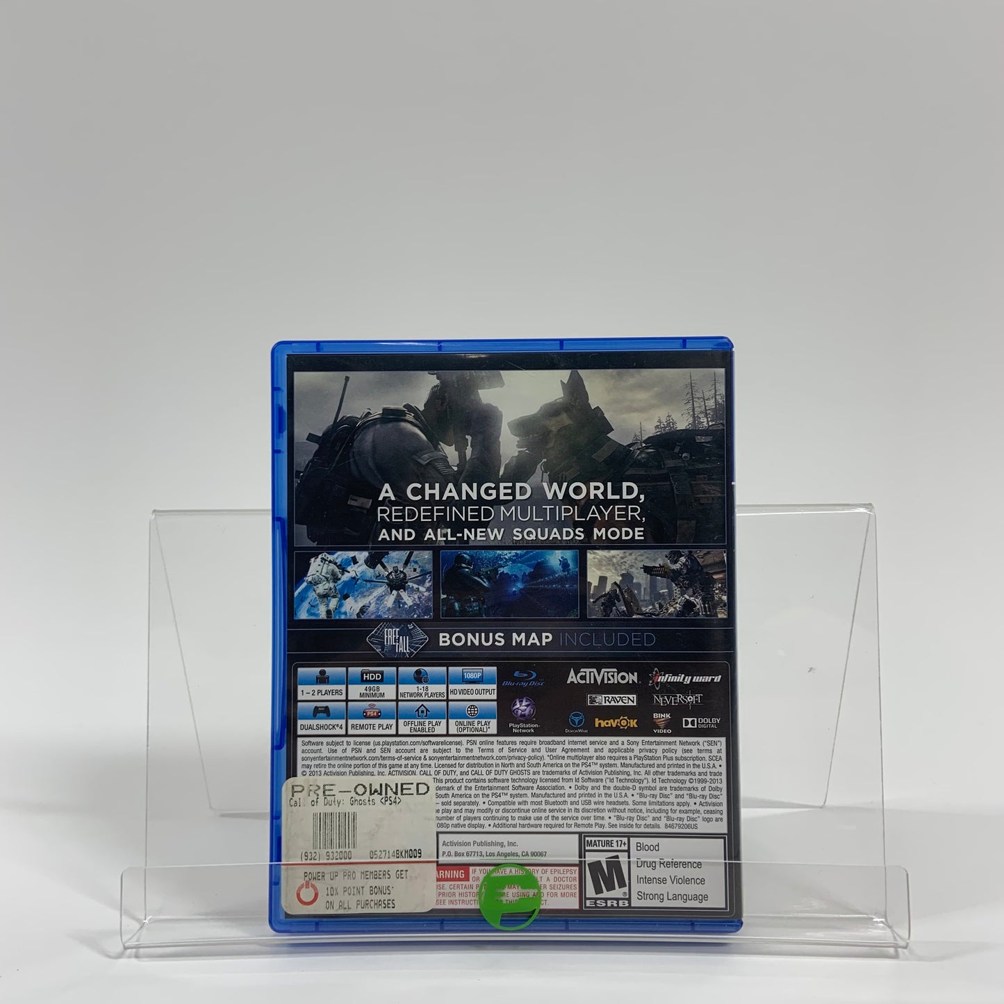 Call of Duty Ghosts (Sony PlayStation 4 PS4, 2013)