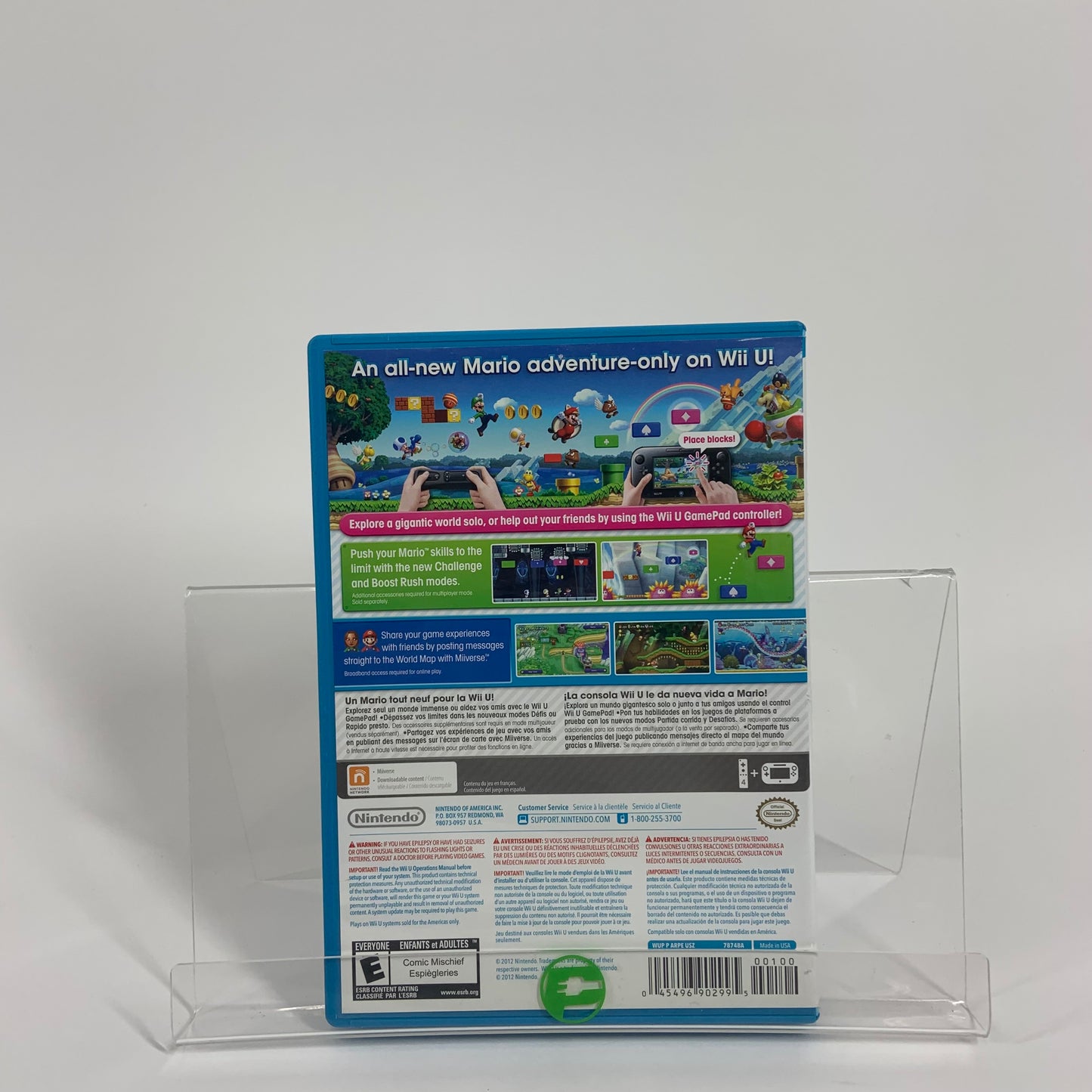 New Super Mario Bros. U (Nintendo Wii U, 2012)