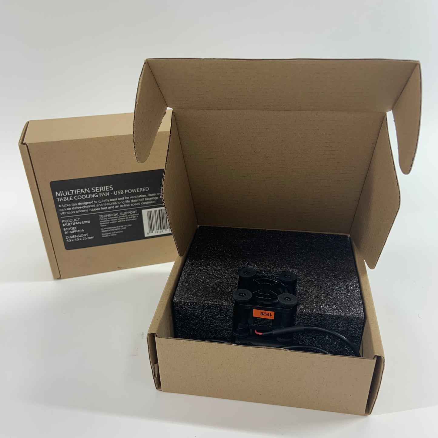 New LOT OF MINI MULTIFAN SERIES COOLING FANS AI-MPF120A, 2 x AI-MPF40A