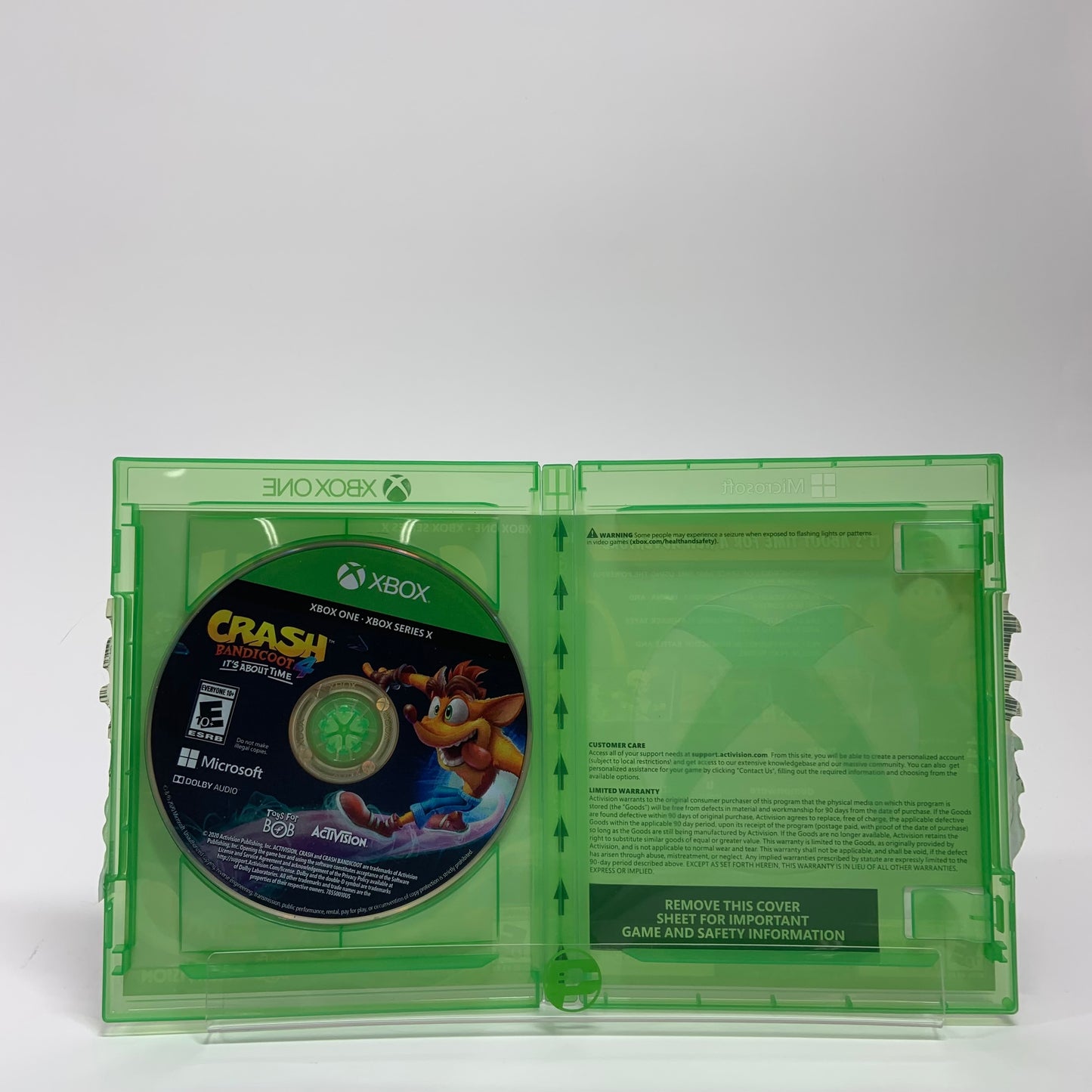 Crash Bandicoot 4: It's About Time (Microsoft Xbox One, 2020)