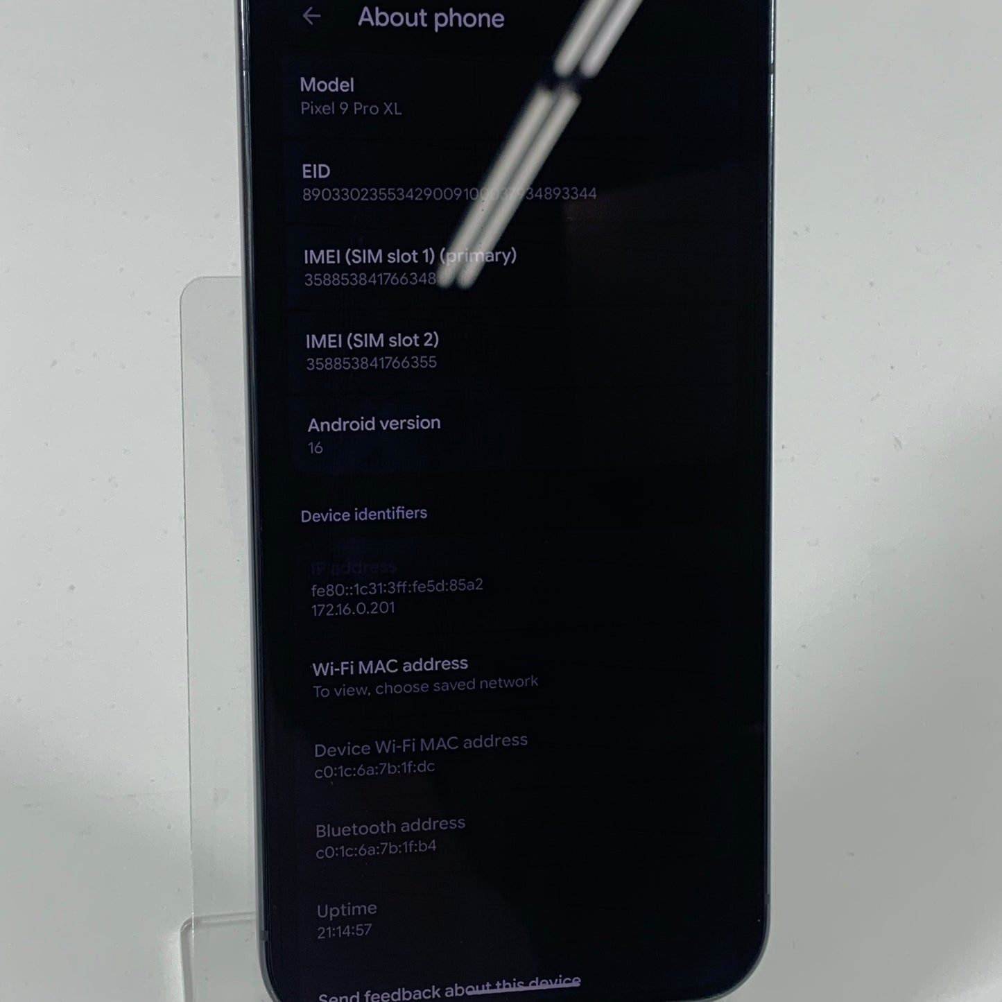 Unlocked Google Pixel 9 Pro XL 256GB Obsidian GA05904-US